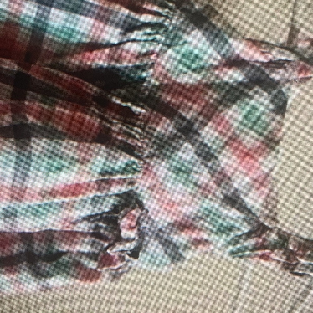 Grid sling sleeveless pastel plaid kids dress